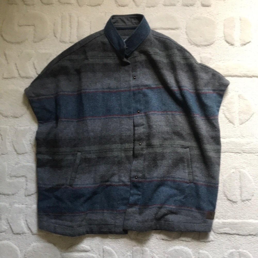 Eddie Bauer Lined Flannel Cape